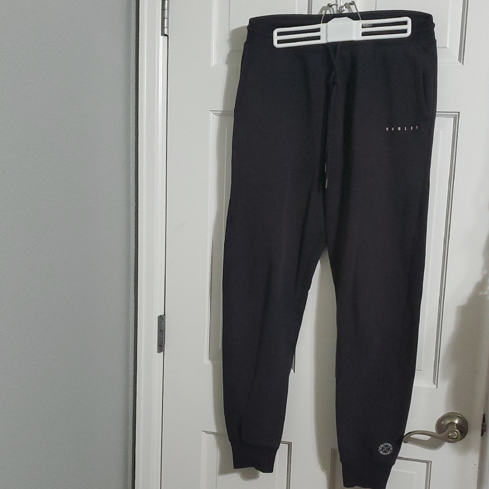 Hurley Men's Black Sz M  Sweat Joggers
